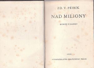 Nad miliony od Zdeněk Václav Přibík
