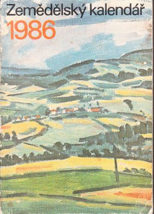 Zemědělský kalendář 1986 