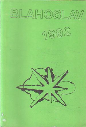 Blahoslav 1992.- Ročenka cirkve Evangelické.